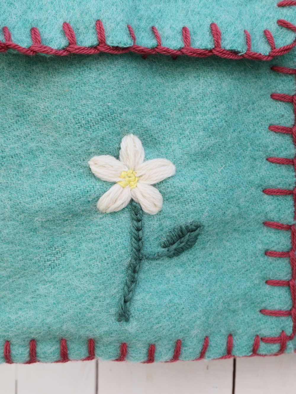 Upcycled Wool Blanket Jacket S • M • L - Picture 5 of 7